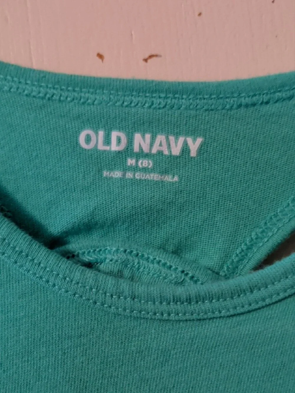 Old Navy Teal 'Mini Golf Champ' Girls Tank Top